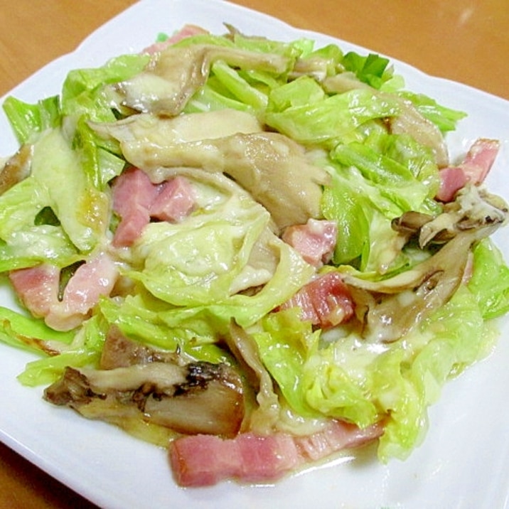 キャベツ 舞茸 ベーコンのチーズ焼き レシピ 作り方 By マリリン32 楽天レシピ